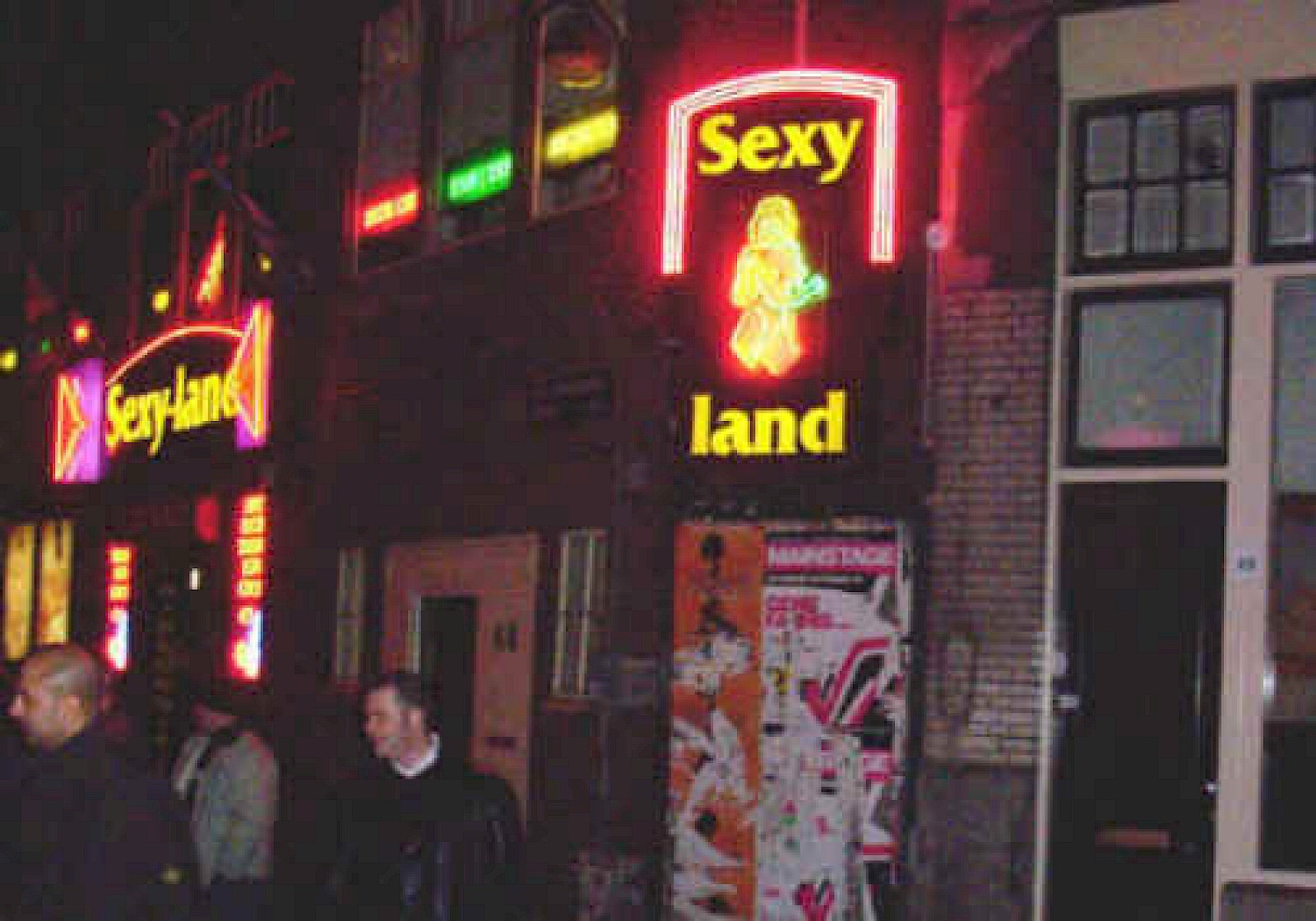 Amsterdam Nudism - SEXYLAND, A CONCEPTUAL CLUB, EVERY DAY A DIFFERENT OWNER
